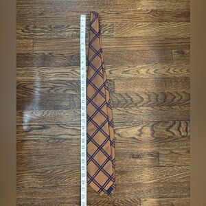 Burberry brown plaid Tie 100% silk